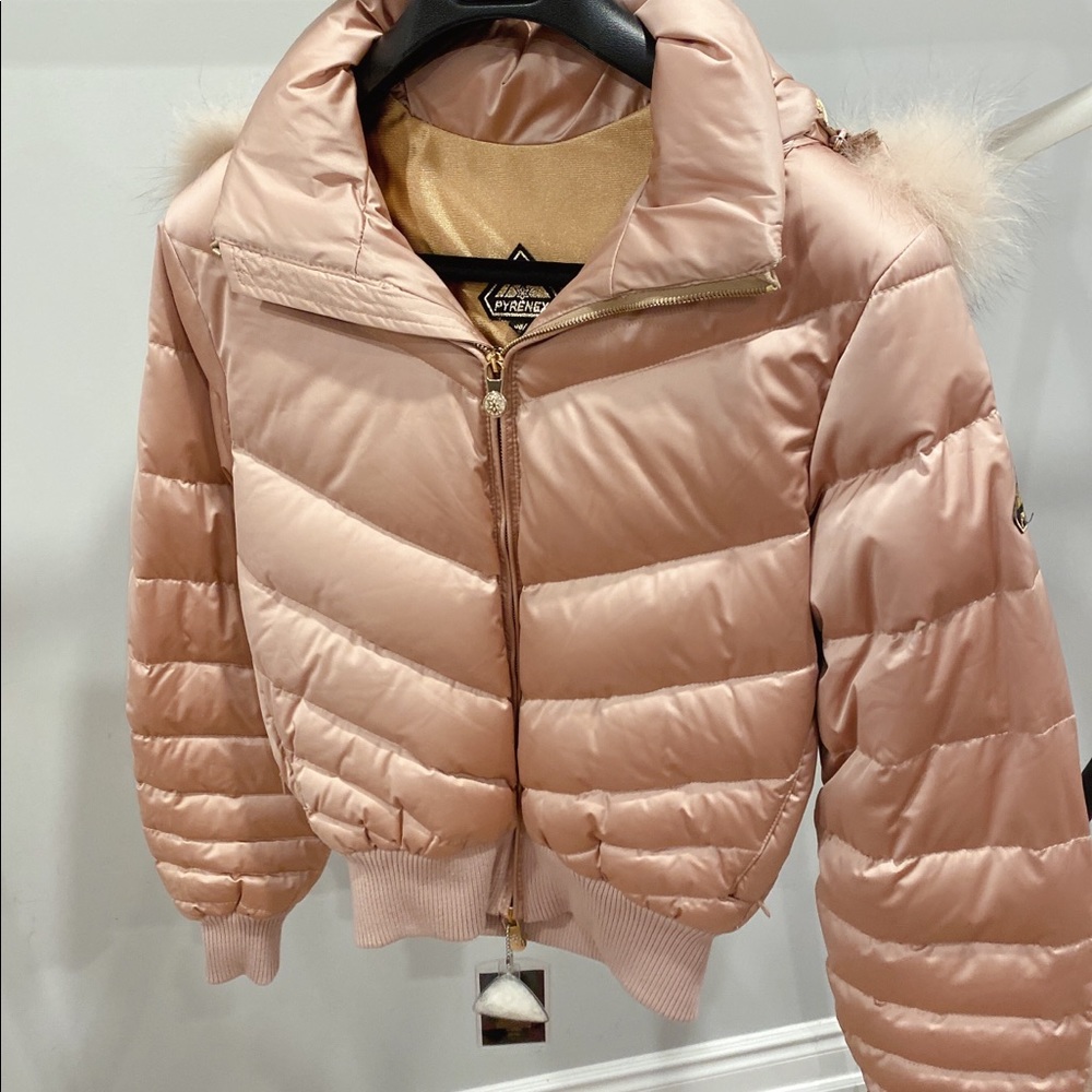 Pyrenex New Jacket size38 real fur